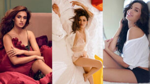 Disha Patani Vs Urvashi Rautela Vs Nora Fatehi: Hottest bedroom bold photoshoot moments to fall in love