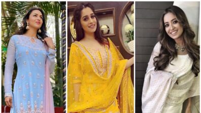 Divyanka Tripathi Vs Dipika Kakar Vs Asha Negi: Who Look Amazing In Sharara Suit?