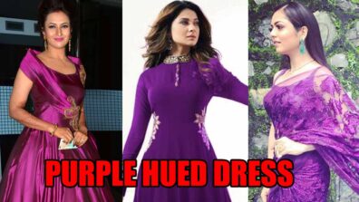 Divyanka Tripathi VS Jennifer Winget VS Drashti Dhami: Who Wore The Purple Hued Dress The Best?