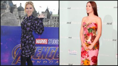 Don’t Miss Out: Scarlett Johansson Gorgeous Looks In Floral Printed Outfit