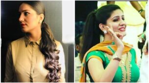 Don’t Miss This Cute And Simple Ponytail Hairstyle Looks Of Sapna Choudhary