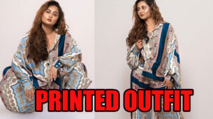Don’t Miss Those Fascinating Looks Of Rashami Desai In Oversized Printed Outfits