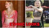 Elegant Looks Of Sophie Turner In India Ethnic Wear