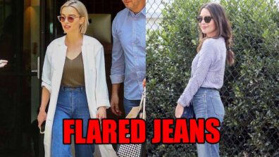 How To Style Flared Jeans? Cues From Emilia Clarke And Emma Watson