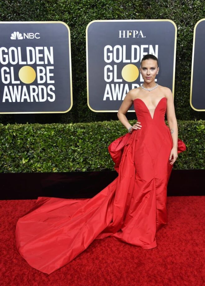 Emma Stone Vs Scarlet Johansson: Lady Who Looks Like A Princess In Red Gown? - 1