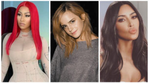 Emma Watson Or Nicki Minaj Or Kim Kardashian: Who Gives Perfect Pose On Bed?