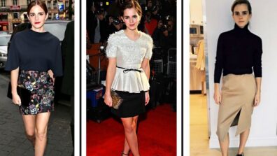 Emma Watson Slays In Pencil Skirt Like A Pro, See Here