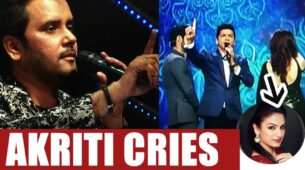 EXCLUSIVE LEAKED VIDEO: BIG DRAMA on Zee TV show IPML: Javed Ali makes Akriti Kakar CRY
