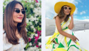 [Fashion Faceoff] Desi Babe: Surbhi Jyoti and Hina Khan’s latest candid outdoor photoshoot moments