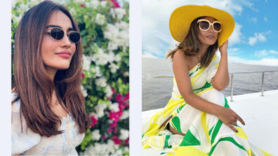 [Fashion Faceoff] Desi Babe: Surbhi Jyoti and Hina Khan’s latest candid outdoor photoshoot moments