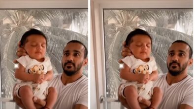 Father-Son Love: Rohit Reddy does a Simba pose with his boy, fans melt in awe