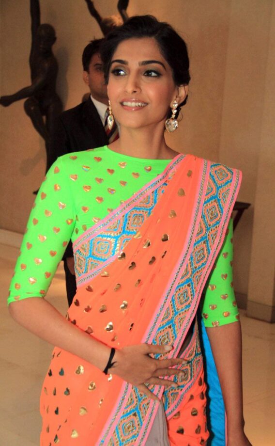 From Aishwarya Rai To Sonam Kapoor: Celebs Who Showed Their Love For Ethnic Neon Outfit - 3