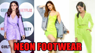 From Alia Bhatt To Ananya Panday: 3 Beauties Who Paired Their Outfits With Neon Footwear