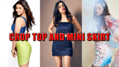 From Divya Khosla Kumar, Alia Bhatt, Esha Gupta: Beauty Divas Who Look Attractive In Mini Skirt With Crop Top, See Pictures