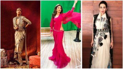 From Malaika Arora To Shilpa Shetty: Divas Who Scored High On Stylish Saree Drapes, See Here