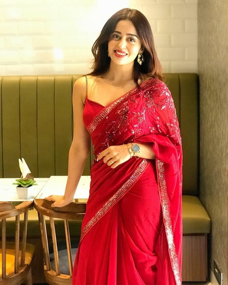 Take Style Inspiration From ‘Bhabiji Ghar Par Hain’ Actress Nehha Pendse To Upgrade Your Desi Wardrobe; From Sharara To Suits - 0