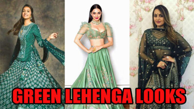 From Shraddha Kapoor To Sonakshi Sinha: Beauty Divas Who Looked Eternal In Green Lehengas