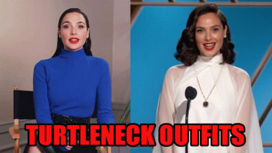 Gal Gadot Gives Classy Looks In Turtleneck Outfit