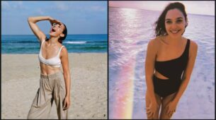 Gal Gadot Looks Smoking Hot In Beach Outfit, Have A Look