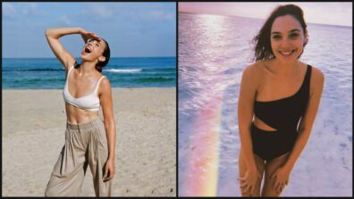 Gal Gadot Looks Smoking Hot In Beach Outfit, Have A Look