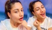 Gallan Teriyan: Surbhi Chandna caught on camera in a romantic mood, fans feel the heat