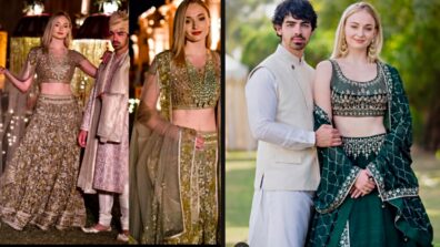 Game Of Thrones Fame Sophie Turner Looks Amazingly Gorgeous In Indian Lehenga