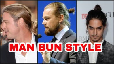 Get A Hot Look In A Man Bun Like Leonardo Dicaprio, Brad Pitt And Avan Jogia