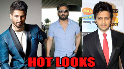 Get Hot Looks In A Man Bun Like Suniel Shetty, Riteish Deshmukh, And Shahid Kapoor