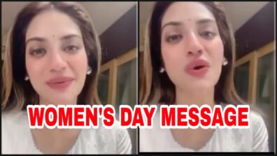 Girl Power: Bengali bombshell Nusrat Jahan shares special women’s day video message, netizens love it