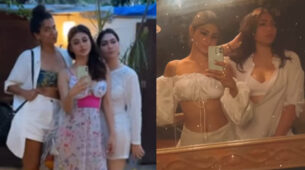 Girls Get Goofy: Mouni Roy parties hard with her private girl gang, photos go viral