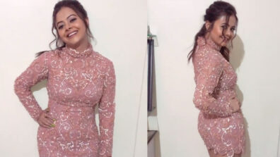 Gopi Bahu Goes Bold: Devoleena Bhattacharjee looks burning hot in a shimmery short bodycon dress, private makeup room video goes viral