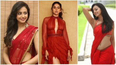 Gorgeous Rakul Preet Singh Is Slaying the Red Look Perfectly, Have A Look