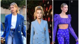 Hailey Bieber Looks Classy And Gorgeous In All Blue