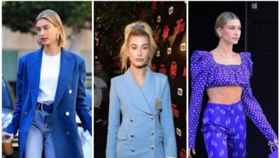 Hailey Bieber Looks Classy And Gorgeous In All Blue