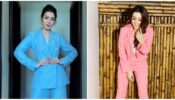 Hansika Motwani In Blue Pantsuit Vs Pink Pantsuit: Which Look Did She Slay In?
