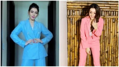 Hansika Motwani In Blue Pantsuit Vs Pink Pantsuit: Which Look Did She Slay In?