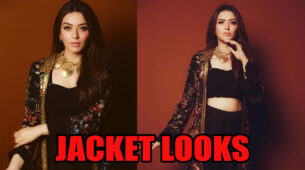 Hansika Motwani Slays In All-Black With Embroidery Jacket, Looks Gorgeous