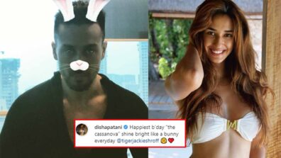 Happiest b’day “the cassanova”: Disha Patani’s cute birthday wish for Tiger Shroff will melt your heart