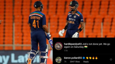 Happy Faces: Hardik Pandya celebrates big win in style, Kieron Pollard comments