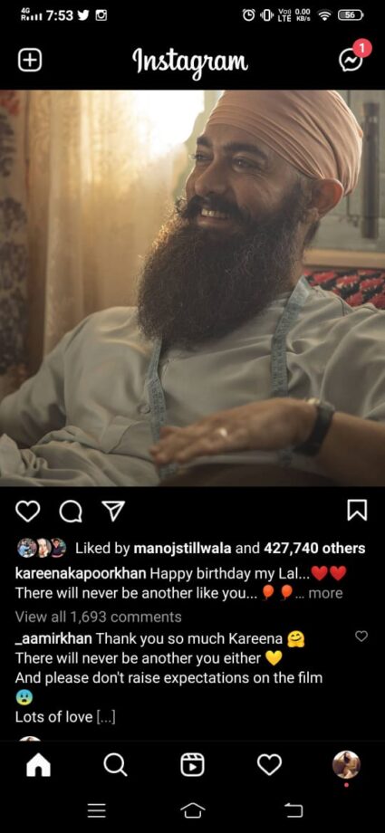 #HappyBirthdayAamirKhan: Varun Dhawan, Alia Bhatt & Kareena Kapoor wish the superstar on his birthday, fans love his response - 2