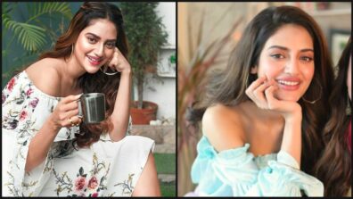 Have A Look At Nusrat Jahan In Off Shoulder Outfits Which Are Classy For A Day Out