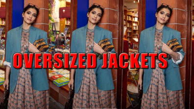 Have A Look At Oversized Jacket Looks From Wardrobe Of B-Town Beauty Sonam Kapoor