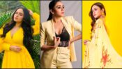 Have A Look At Pretty Collection Of Yellow Outfits By Amruta Khanvilkar