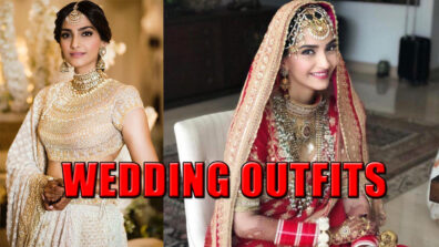 Have A Look At Sonam Kapoor’s Wardrobe From Engagement Ceremony Till Wedding Reception