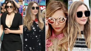 Have you seen Elizabeth Olsen in classy looks in shades?