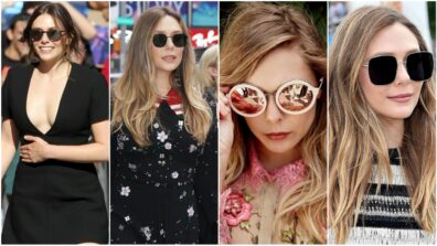 Have you seen Elizabeth Olsen in classy looks in shades?