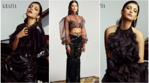 Have You Seen Exotic And Wet Looks Of Shruti Haasan In Black Off-Shouldered Outfit?