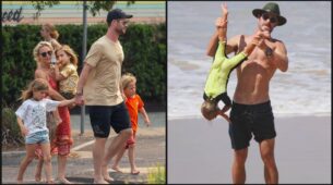 Here Are Some Lovely And Mesmerising Moments Of Handsome Chris Hemsworth With His Children, Have A Look