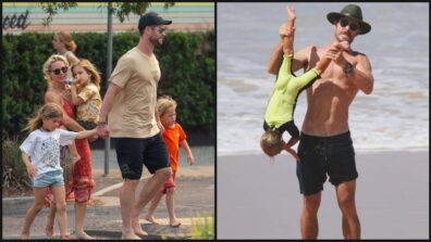 Here Are Some Lovely And Mesmerising Moments Of Handsome Chris Hemsworth With His Children, Have A Look