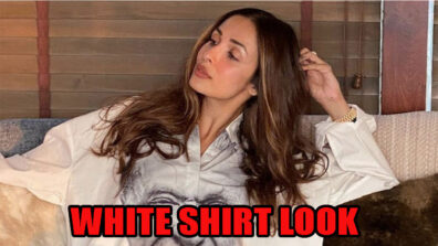 Here’s how you can style your white shirt inspired by Malaika Arora